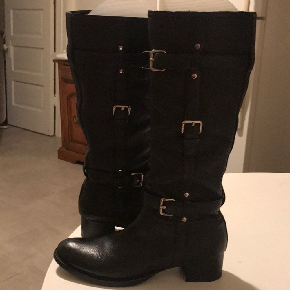 PRADA  The Car Shoe Knee High Boots - Picture 4 of 8
